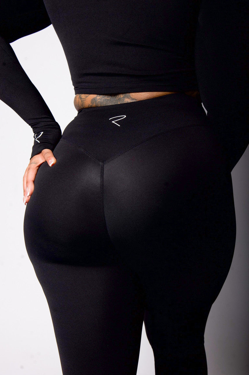Bawdy Sculpt Signature Leggings - Noire