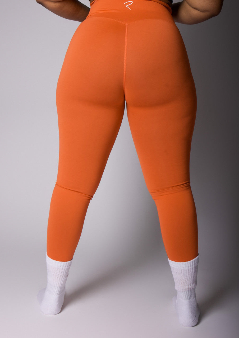 Bawdy Sculpt Signature Leggings - Electric Sunset